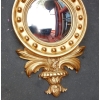 1880/1900′ Miroir Convexe à l’Aigle, Bois Doré | Biron 1880/1900′ Miroir Convexe à l’Aigle, Bois Doré