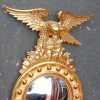 1880/1900′ Miroir Convexe à l’Aigle, Bois Doré | Biron 1880/1900′ Miroir Convexe à l’Aigle, Bois Doré