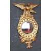 1880/1900′ Miroir Convexe à l’Aigle, Bois Doré | Biron 1880/1900′ Miroir Convexe à l’Aigle, Bois Doré