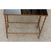 1950/70′ Série de 3 Tables Gigognes Modèle Bambou avec Pieds Griffes Maison Baguès