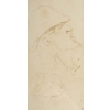 Henri De TOULOUSE-LAUTREC (1864-1901). Trois portraits réalisés à la pointe sèche. | Biron Henri De TOULOUSE-LAUTREC (1864-1901). Trois portraits réalisés à la pointe sèche.