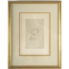 Henri De TOULOUSE-LAUTREC (1864-1901). Trois portraits réalisés à la pointe sèche. | Biron Henri De TOULOUSE-LAUTREC (1864-1901). Trois portraits réalisés à la pointe sèche.