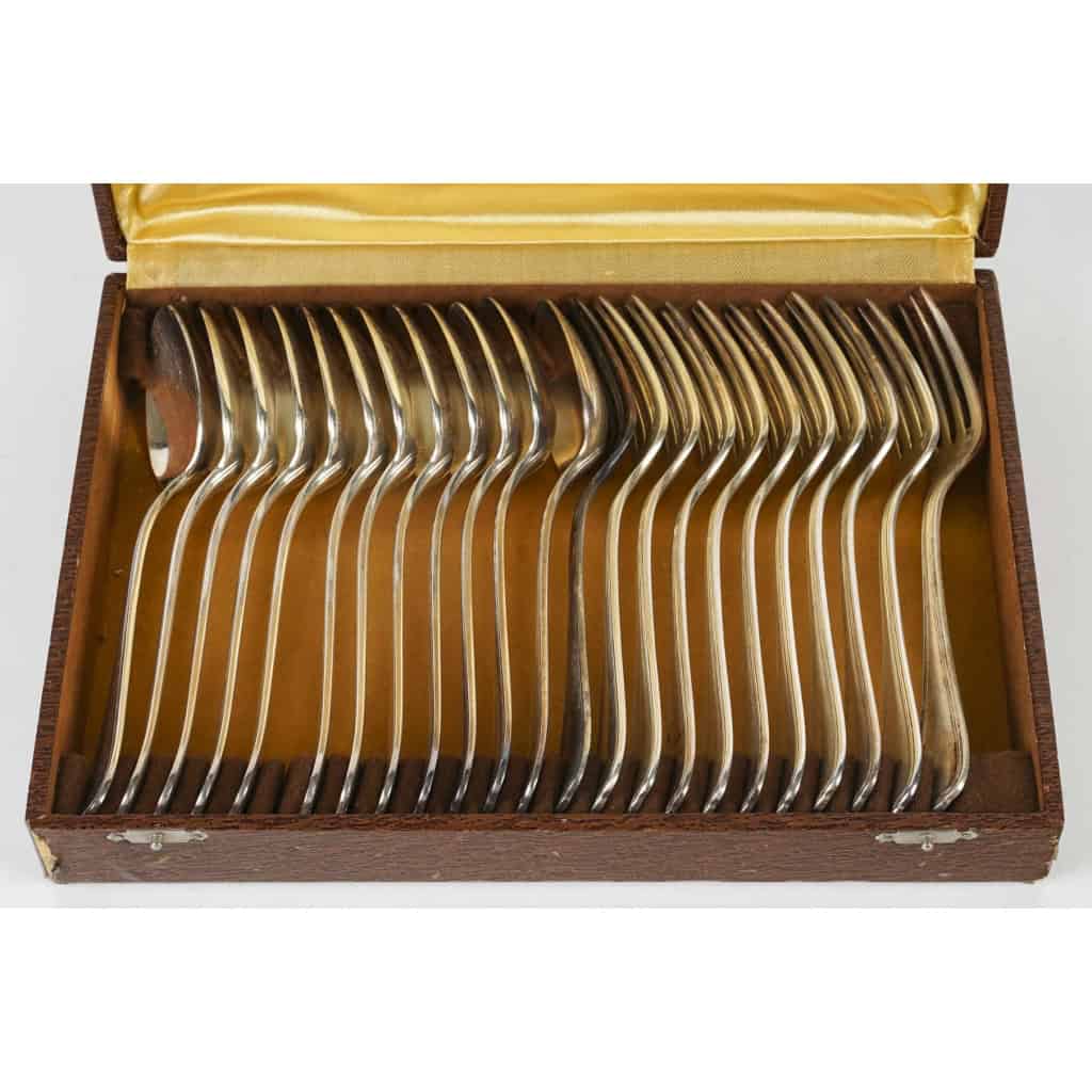 Dessert cutlery from Christofle, 1950-1960. | Biron Dessert cutlery from Christofle, 1950-1960.