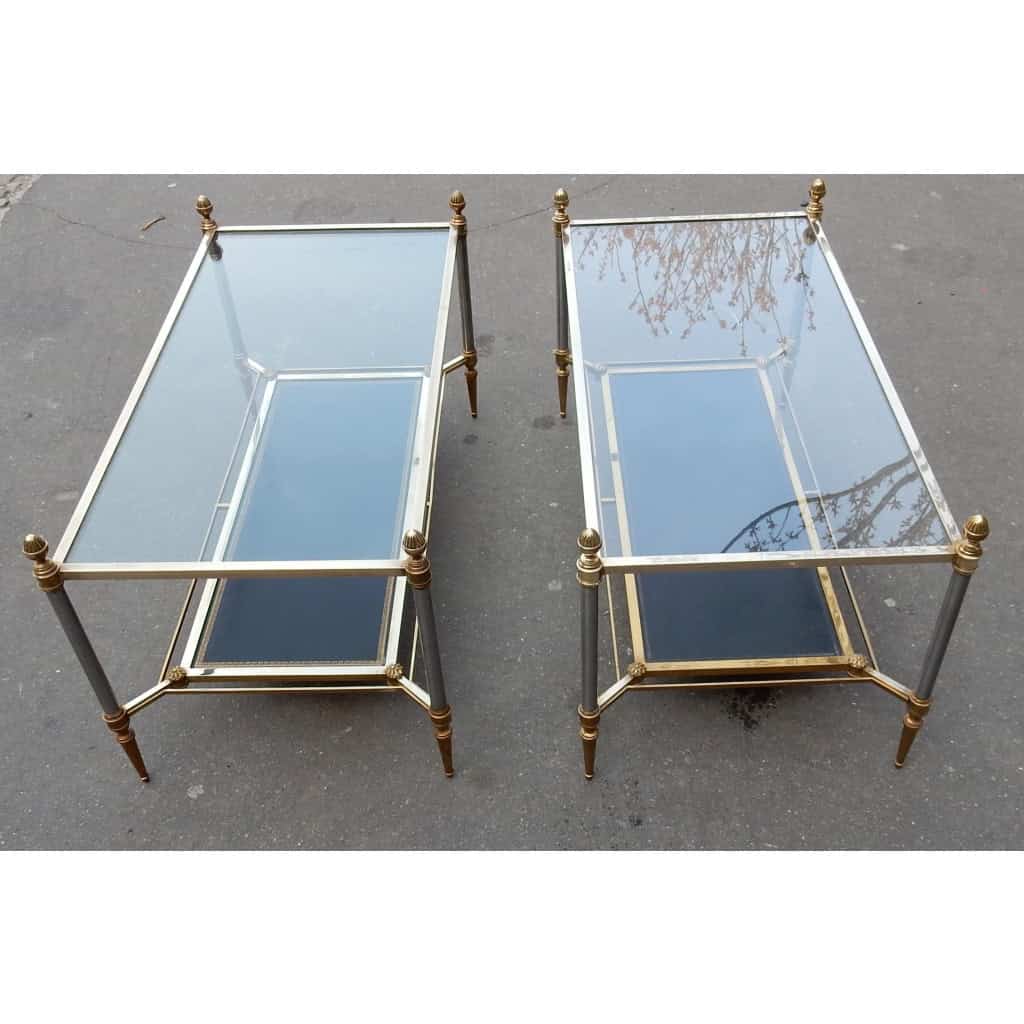 1950/70′ Paire de Tables Basses Maison Jansen | Biron |||||||||