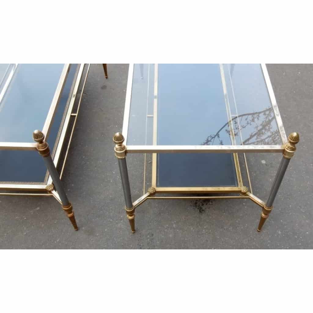 1950/70′ Paire de Tables Basses Maison Jansen | Biron 1950/70′ Paire de Tables Basses Maison Jansen
