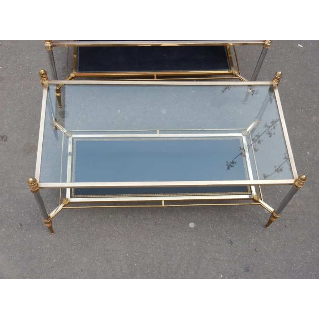 1950/70′ Paire de Tables Basses Maison Jansen | Biron 1950/70′ Paire de Tables Basses Maison Jansen