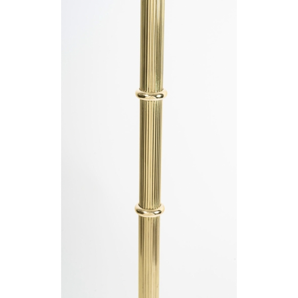 1960 Paire de lampadaires en bronze doré Maison Baguès | Biron 1960 Paire de lampadaires en bronze doré Maison Baguès