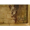 Henry Coëylas (1844-1923) Galanterie champêtre huile sur toile vers 1880-1890 | Biron Henry Coëylas (1844-1923) Galanterie champêtre huile sur toile vers 1880-1890