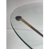 1970′ Guéridon Bronze Doré Et Patiné Plateau Verre Maison Charles Ou Jansen | Biron 1970′ Guéridon Bronze Doré Et Patiné Plateau Verre Maison Charles Ou Jansen
