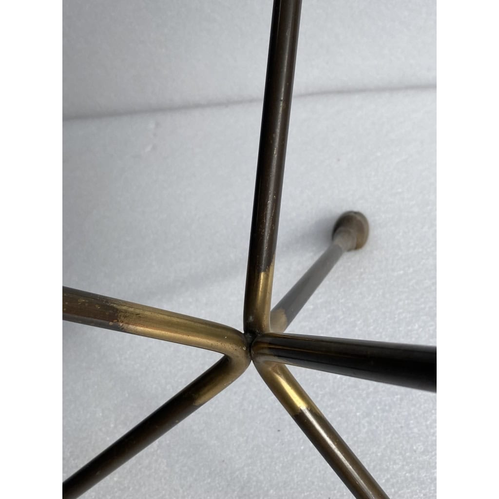 1970′ Guéridon Bronze Doré Et Patiné Plateau Verre Maison Charles Ou Jansen | Biron 1970′ Guéridon Bronze Doré Et Patiné Plateau Verre Maison Charles Ou Jansen