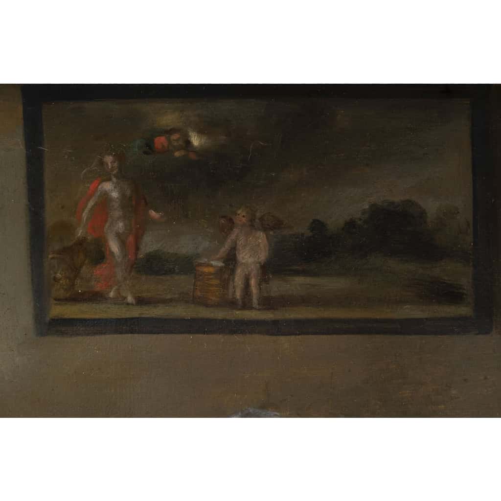 Christoffel Van Der LAMEN 1606-1651 Plaisir Musical Et Joueurs De Tric-trac | Biron Christoffel Van Der LAMEN 1606-1651 Plaisir Musical Et Joueurs De Tric-trac