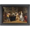 Christoffel Van Der LAMEN 1606-1651 Plaisir Musical Et Joueurs De Tric-trac | Biron Christoffel Van Der LAMEN 1606-1651 Plaisir Musical Et Joueurs De Tric-trac