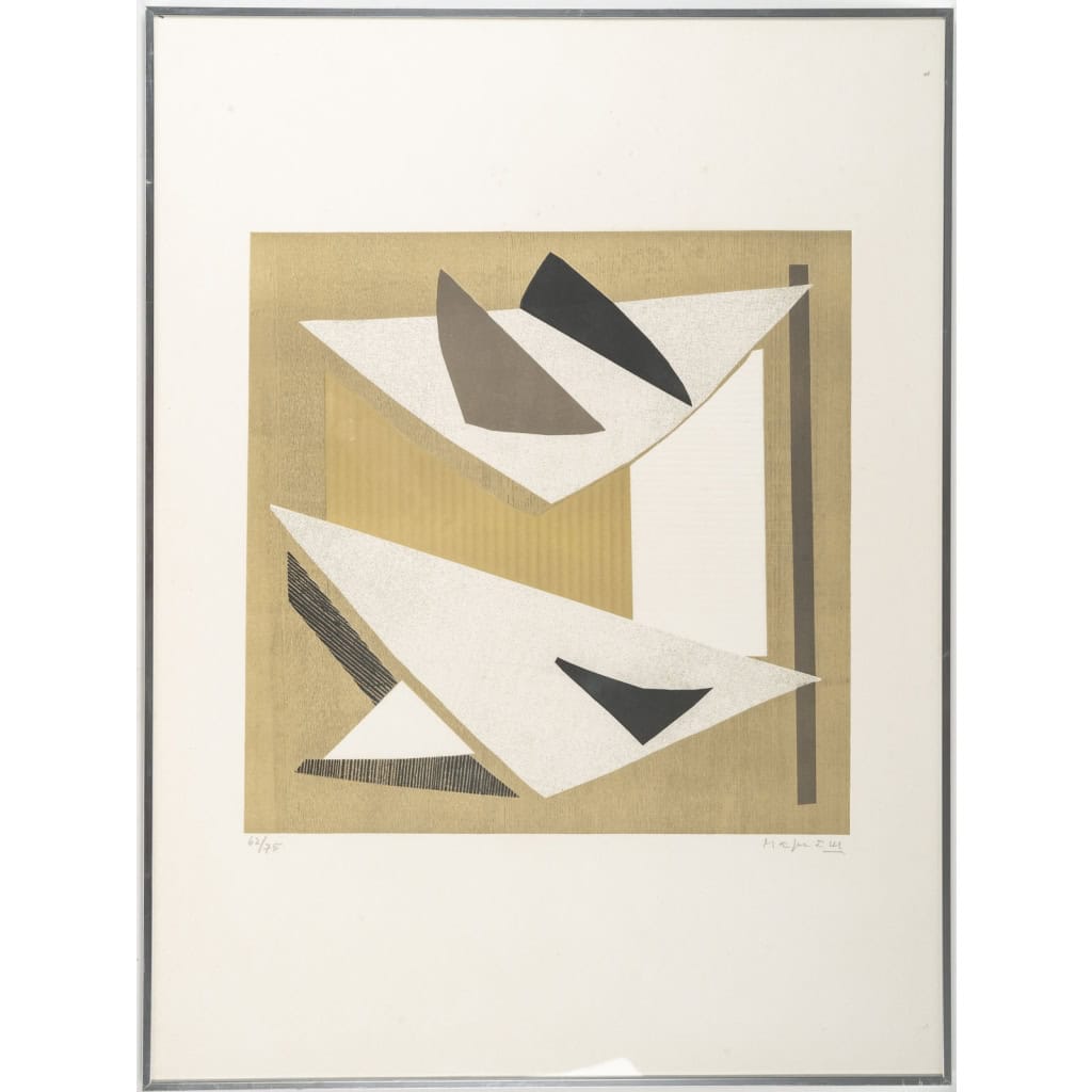 Lithographie par Alberto MAGNELLI | Biron ||||||||