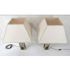 Paire de lampes des années 70 dans le goût de Willy RIZZO | Biron Paire de lampes des années 70 dans le goût de Willy RIZZO