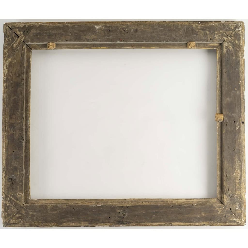 Louis XIII period gilded carved wooden frame | Biron Louis XIII period gilded carved wooden frame