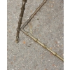 1950/70′ Paire de Bouts de Canapé en Bronze Maison Baguès Décor Bambou | Biron 1950/70′ Paire de Bouts de Canapé en Bronze Maison Baguès Décor Bambou