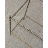 1950/70′ Paire de Bouts de Canapé en Bronze Maison Baguès Décor Bambou | Biron 1950/70′ Paire de Bouts de Canapé en Bronze Maison Baguès Décor Bambou
