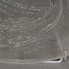 Coupe "Trépied Sirène" verre opalescent patiné bleu de René LALIQUE