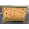 1820′ Commode En Bois Peint Décor à l’Antique