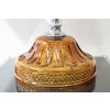 Candélabre cinq lumières « Maharadja » cristal blanc et ambre de SAINT LOUIS | Biron Candélabre cinq lumières "Maharadja" cristal blanc et ambre de SAINT LOUIS