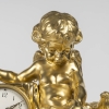 l’Amour Messager- Pendule De Style Louis XVI En Marbre Et Bronze Doré. Modèle De J.-b. Pigalle. | Biron l'Amour Messager- Pendule De Style Louis XVI En Marbre Et Bronze Doré. Modèle De J.-b. Pigalle.