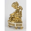 l’Amour Messager- Pendule De Style Louis XVI En Marbre Et Bronze Doré. Modèle De J.-b. Pigalle. | Biron l'Amour Messager- Pendule De Style Louis XVI En Marbre Et Bronze Doré. Modèle De J.-b. Pigalle.