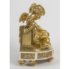 l’Amour Messager- Pendule De Style Louis XVI En Marbre Et Bronze Doré. Modèle De J.-b. Pigalle. | Biron l'Amour Messager- Pendule De Style Louis XVI En Marbre Et Bronze Doré. Modèle De J.-b. Pigalle.