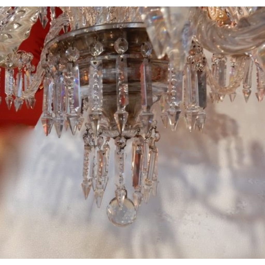 1950′ Lustre 15 Branches 10 + 5 Baccarat | Biron 1950′ Lustre 15 Branches 10 + 5 Baccarat
