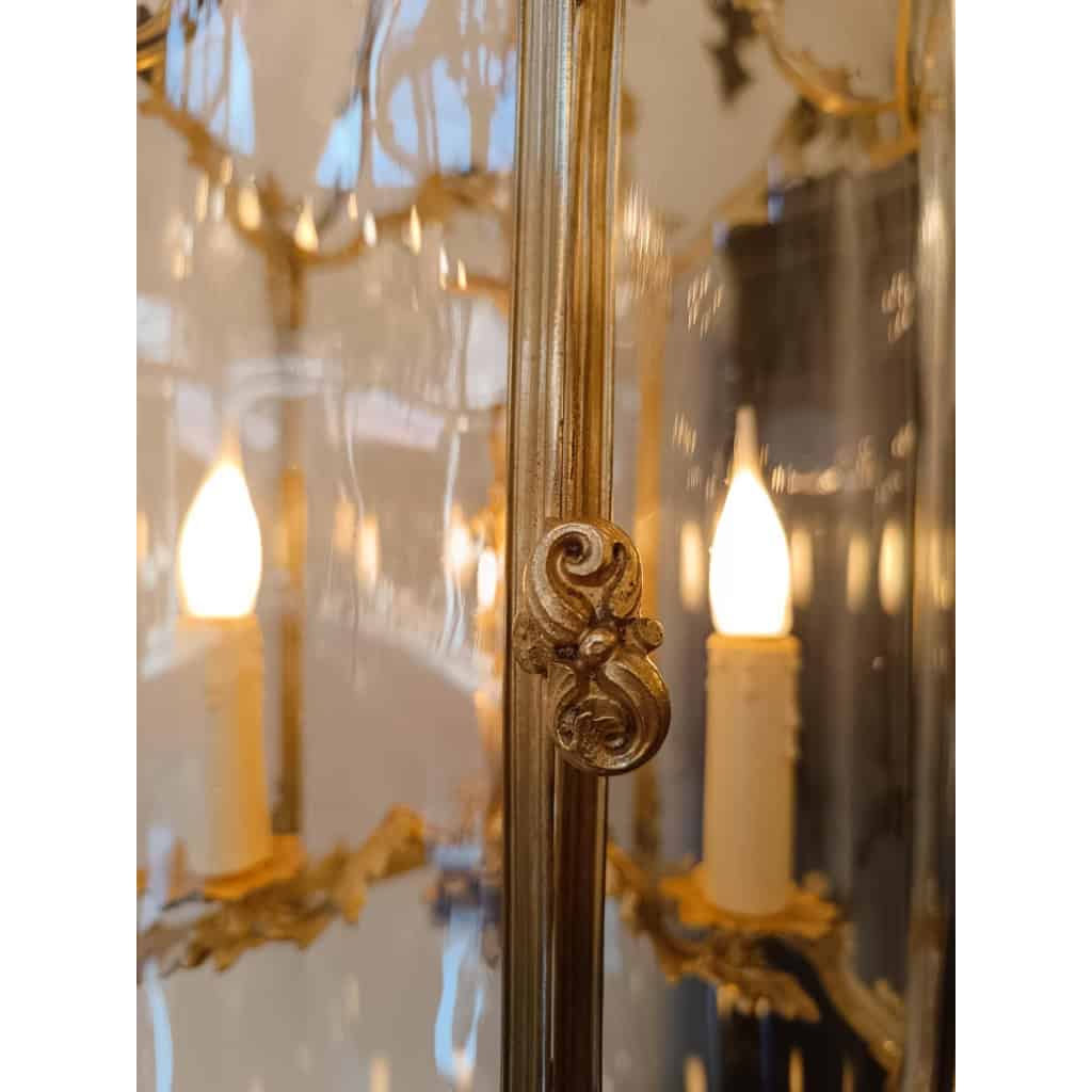 Lanterne Louis XV époque 19ème | Biron Lanterne Louis XV époque 19ème