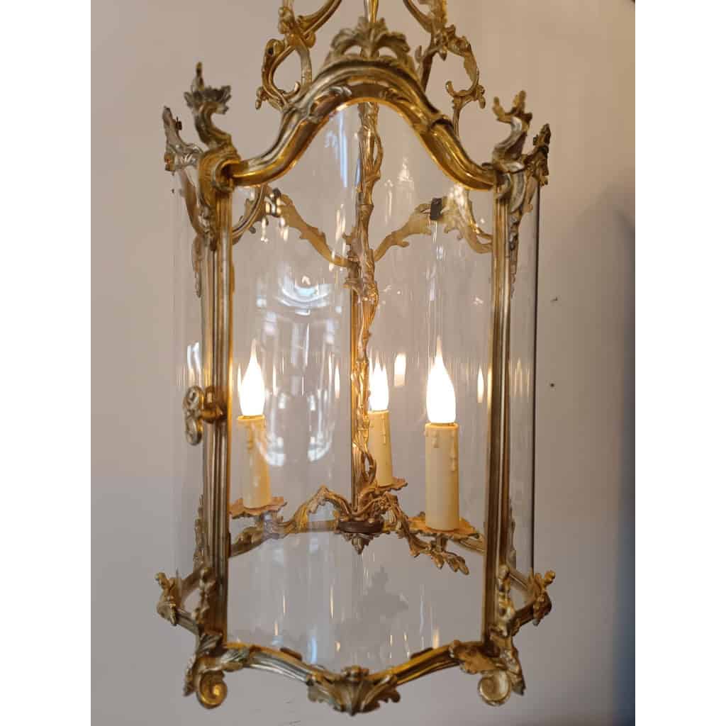 Lanterne Louis XV époque 19ème | Biron Lanterne Louis XV époque 19ème