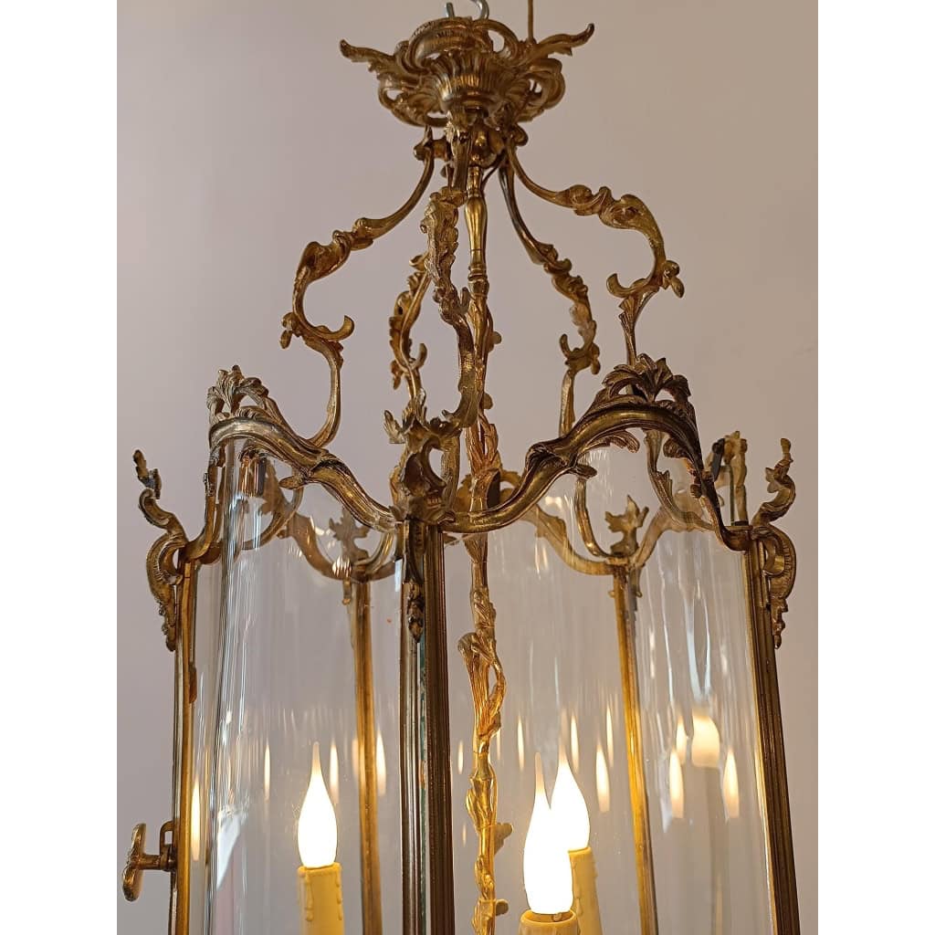 Lanterne Louis XV époque 19ème | Biron Lanterne Louis XV époque 19ème