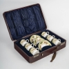 Coffret de tasses anglaises, Royal Worcester | Biron |||||||||||||