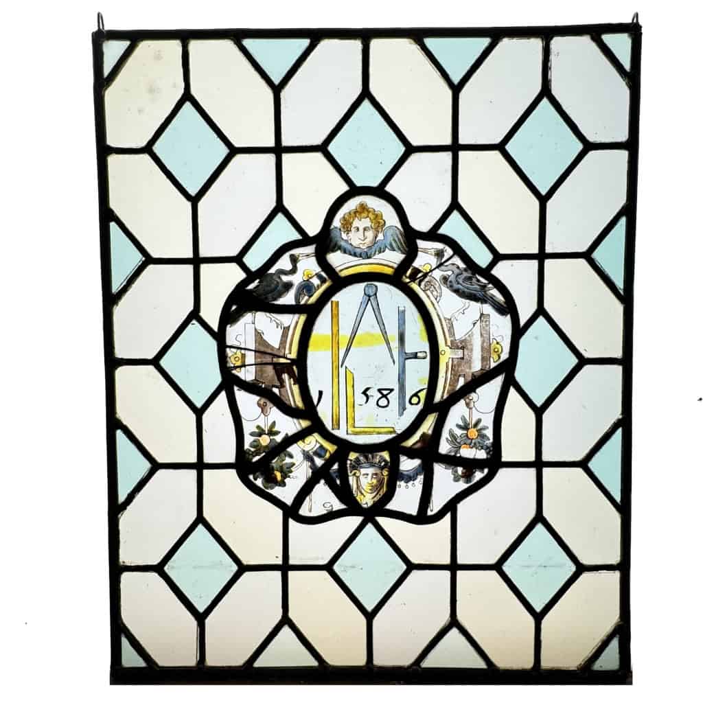 Attributs de compagnon XVIe (55 x 45 cm) | Biron ||