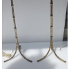 1970′ Paire De Lampadaires En Bronze Doré Maison Baguès Modèle Bambou | Biron 1970′ Paire De Lampadaires En Bronze Doré Maison Baguès Modèle Bambou
