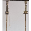 1970′ Paire De Lampadaires En Bronze Doré Maison Baguès Modèle Bambou | Biron 1970′ Paire De Lampadaires En Bronze Doré Maison Baguès Modèle Bambou