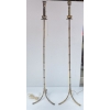 1970′ Paire De Lampadaires En Bronze Doré Maison Baguès Modèle Bambou | Biron 1970′ Paire De Lampadaires En Bronze Doré Maison Baguès Modèle Bambou