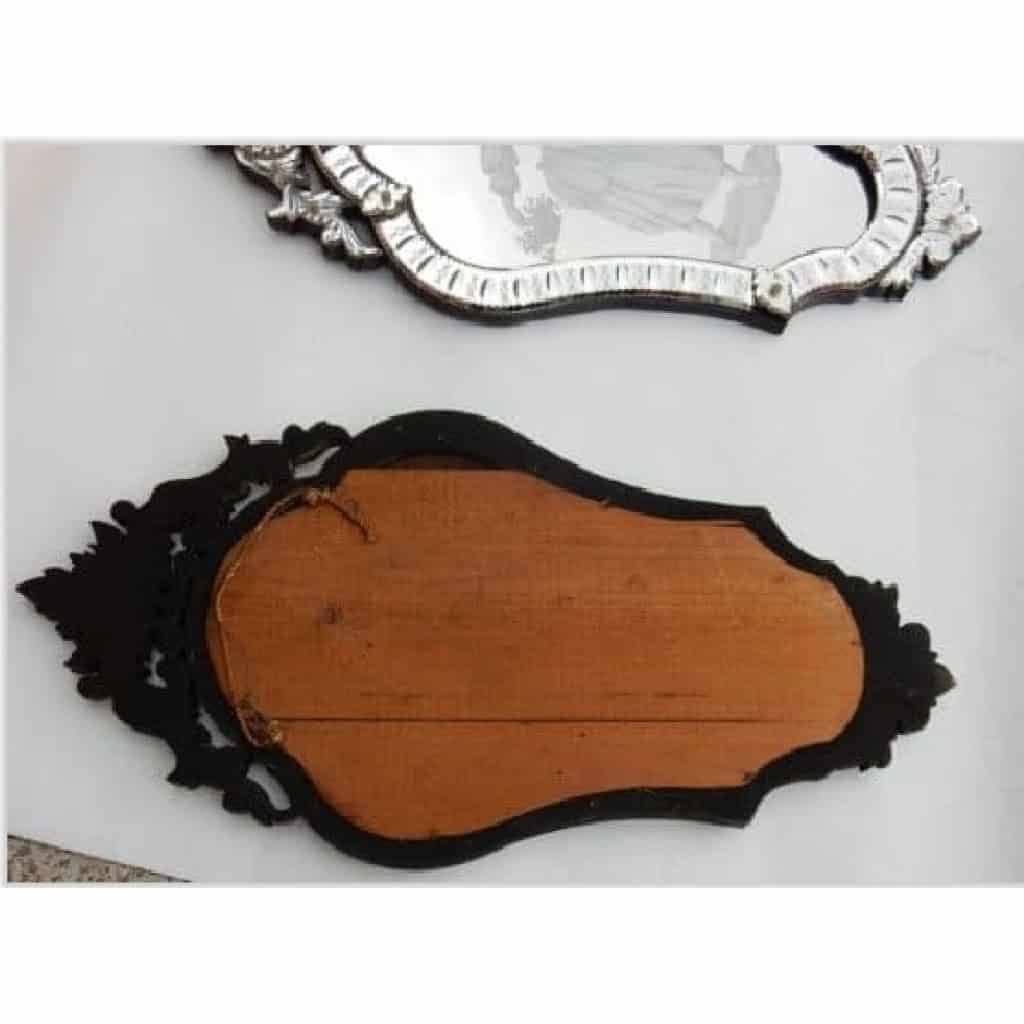 1920/40 Paire De Miroirs Aux Elégantes 9