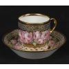 Tasse litron aux Roses XVIIIème, attribuée à Locré 1785 | Biron ||||||||||