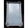 1900′ Miroir Venise a Bulles Ovales et Fleurs |||||||||
