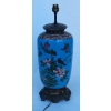 1890′ Lampe Cloisonnée Japon Aux Oiseaux et Fleurs | Biron 1890′ Lampe Cloisonnée Japon Aux Oiseaux et Fleurs