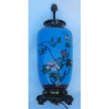 1890′ Lampe Cloisonnée Japon Aux Oiseaux et Fleurs | Biron 1890′ Lampe Cloisonnée Japon Aux Oiseaux et Fleurs