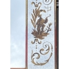 1960/70 Miroir Horizontal Aux Chinois Musiciens Décor Eglomisé Et Cadre Feuilles d’Or DLG Pansard | Biron 1960/70 Miroir Horizontal Aux Chinois Musiciens Décor Eglomisé Et Cadre Feuilles d’Or DLG Pansard