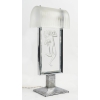 Lampe « Bacchante » verre blanc de René Lalique | Biron Lampe "Bacchante" verre blanc de René Lalique
