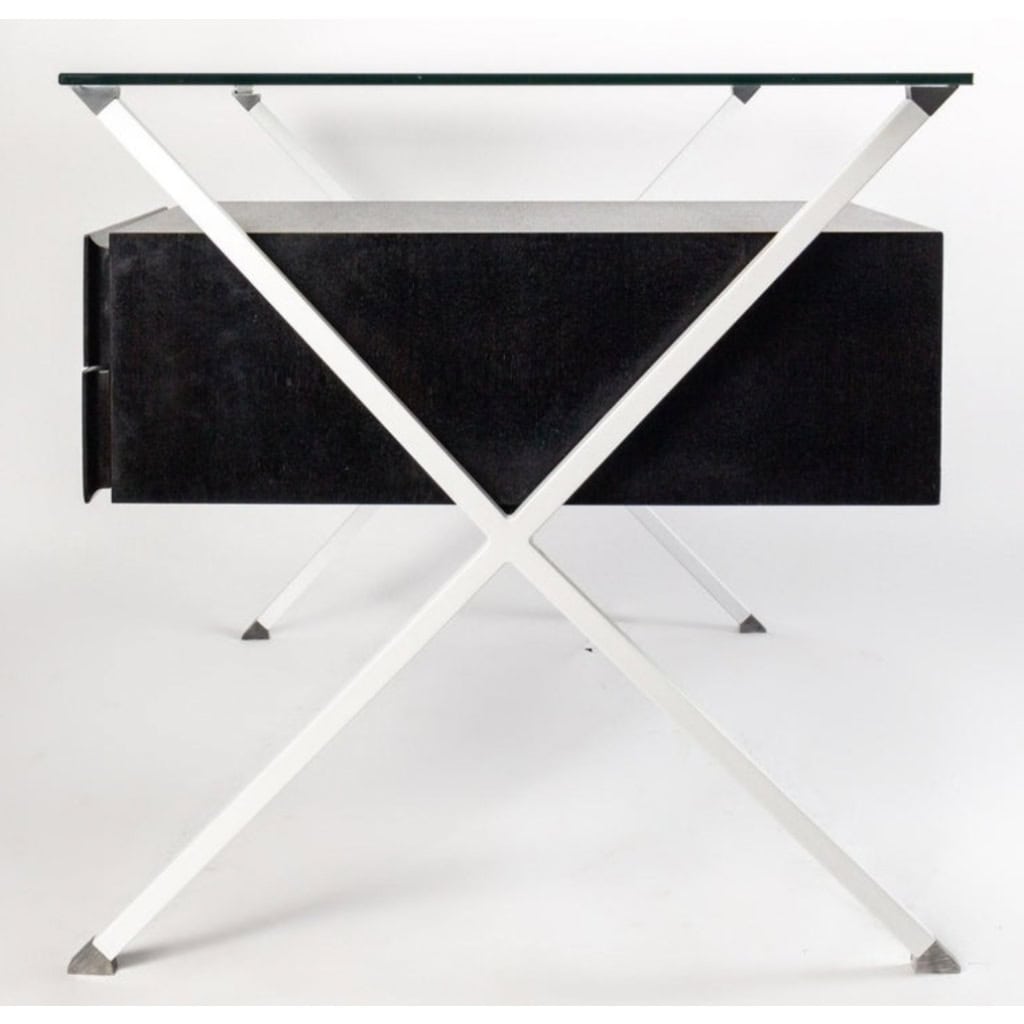 1950 Bureau « Model 80 » par Franco Albani pour Knoll, | Biron 1950 Bureau « Model 80 » par Franco Albani pour Knoll,