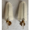 1950/70 Paire D’Appliques Style BAROVIER & TOSO Ou Véronèse Pour Arbus en Cristal de Murano | Biron |||||||||