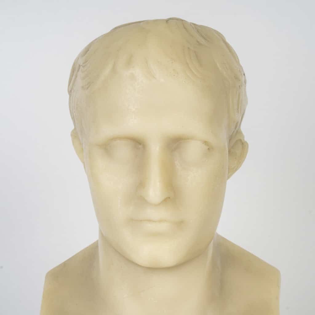 Sculpture en cire représentant un bust d’homme, XXème siècle. | Biron Sculpture en cire représentant un bust d’homme, XXème siècle.