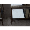 1970′ Paire de Bouts de Canapé Rectangulaires Maison Baguès Plateaux Miroirs Vieillis Avec Galeries Ajourées | Biron 1970′ Paire de Bouts de Canapé Rectangulaires Maison Baguès Plateaux Miroirs Vieillis Avec Galeries Ajourées