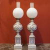 Le Tallec « Paire de Lampes » Baron Jourdan bleu | Biron |||||||||||