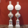 Le Tallec « Paire de Lampes » Baron Jourdan bleu | Biron Le Tallec "Paire de Lampes " Baron Jourdan bleu
