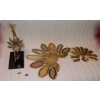 1970′ Paon En Bronze Doré Faisant La Roue Orné De 9 Agates DLG Duval Brasseur Ou Isabelle Faure | Biron 1970′ Paon En Bronze Doré Faisant La Roue Orné De 9 Agates DLG Duval Brasseur Ou Isabelle Faure